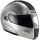 Casque moto Modulable IS-MAX Metal Cristal Argent